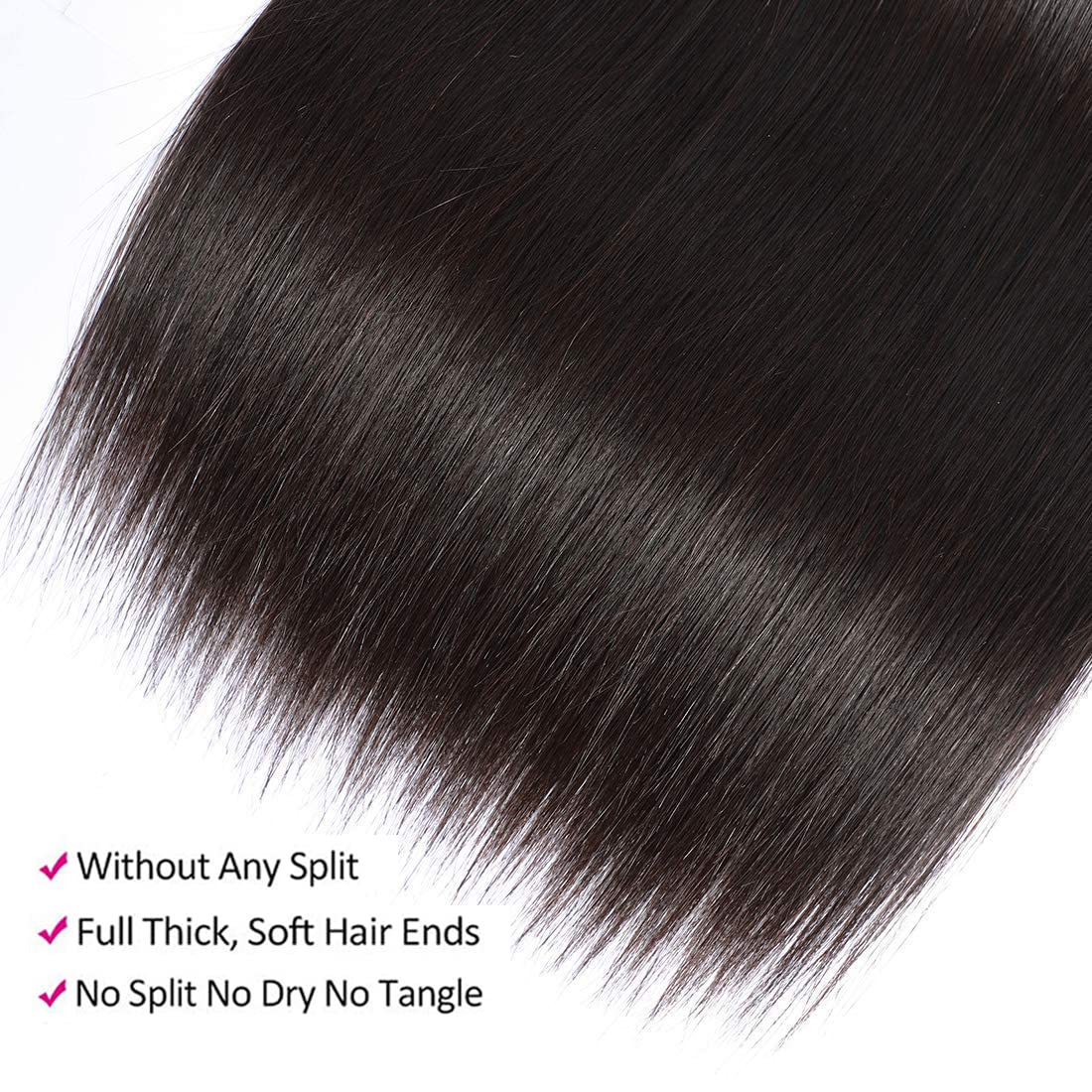 Straight 3 Bundles For Black Women