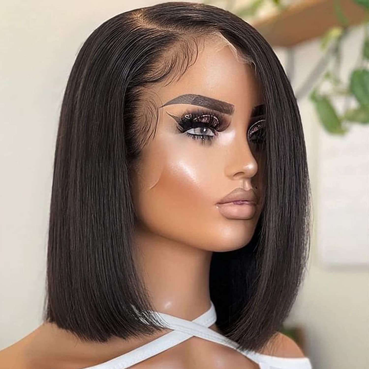 13x4 220% SKINLIKE Real HD Lace Front Bob Wig