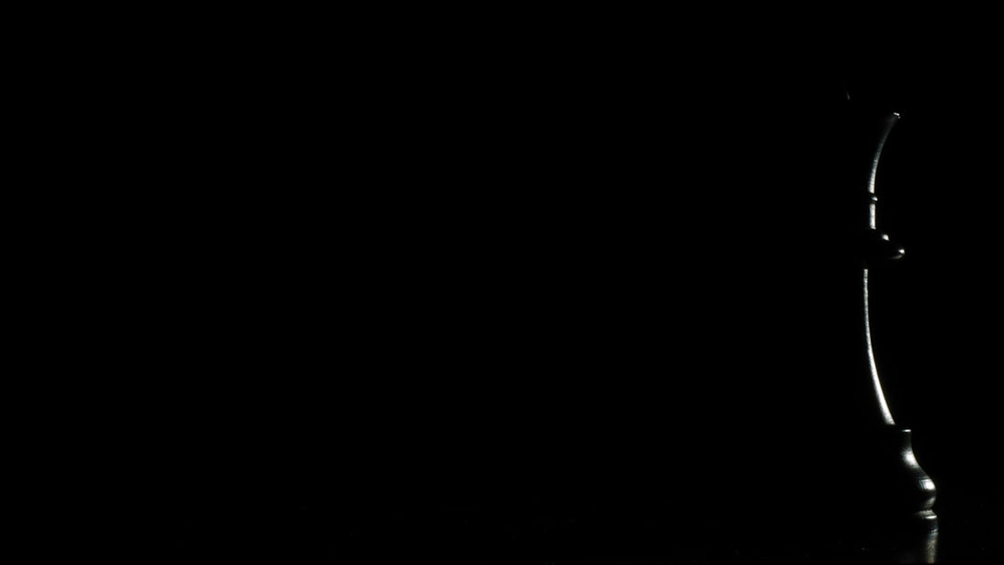 black and white abstract illustration