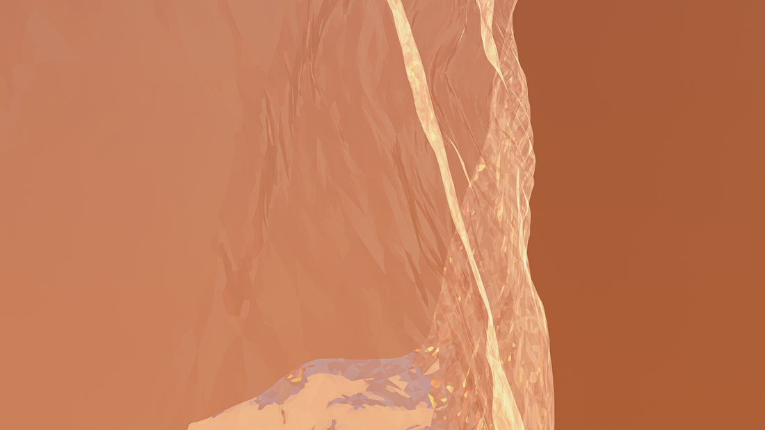 a close-up of a volcano