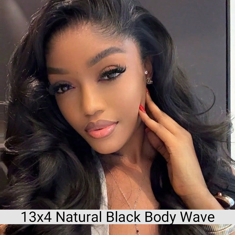 13x4 Swiss HD Skinlike Lace Front Wig Body Wave