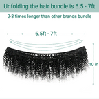 Raw Curly Wave Single Bundles Human Hair