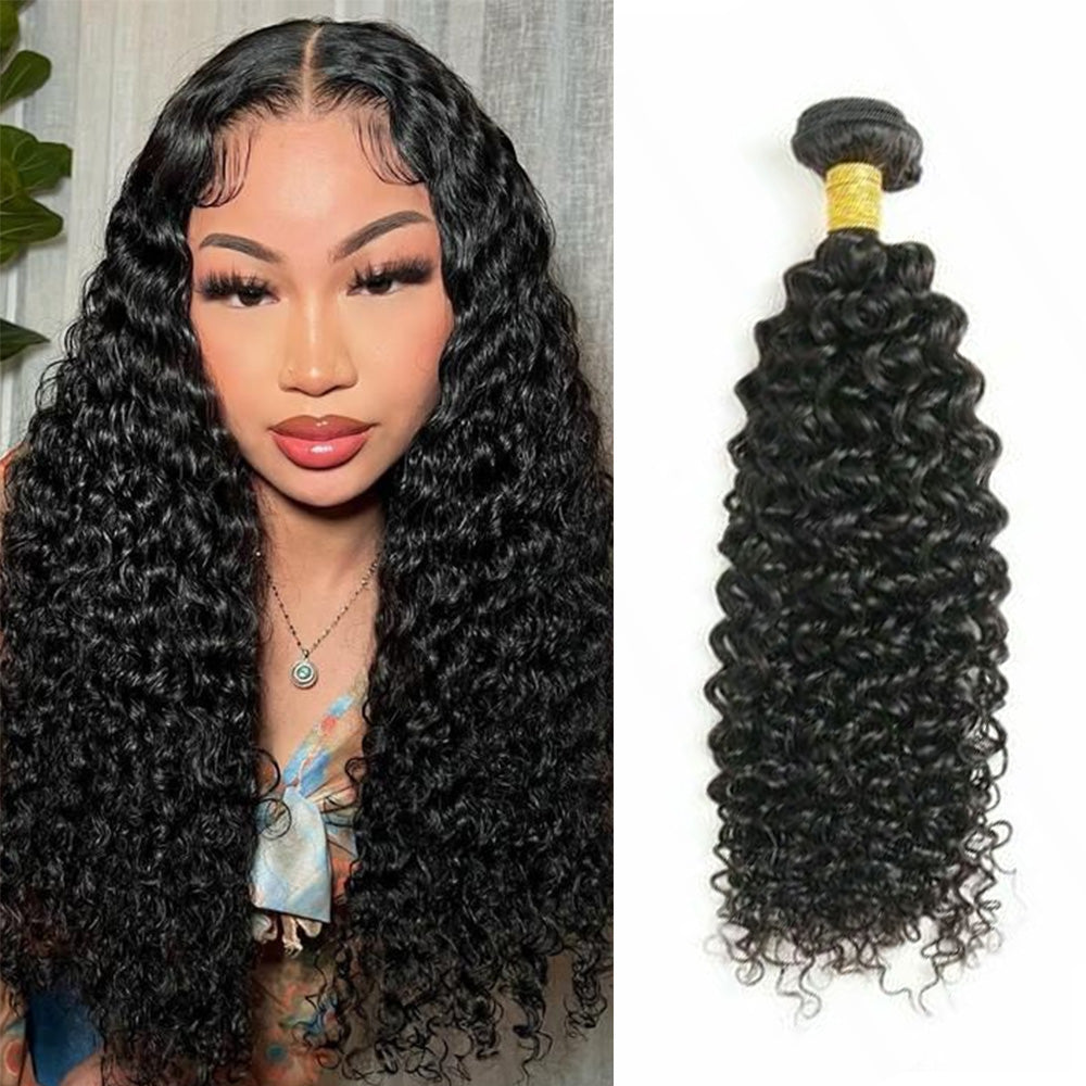 Raw Curly Wave Single Bundles Human Hair