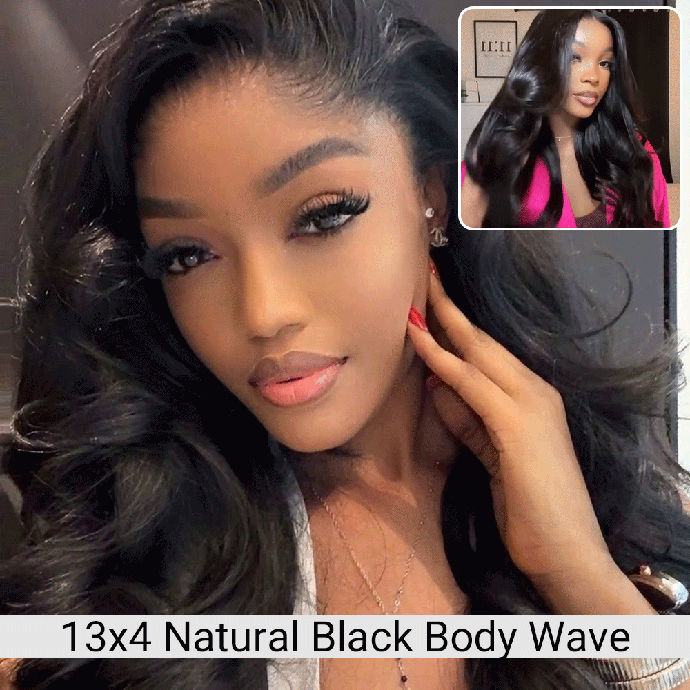 13x4 Swiss HD Skinlike Lace Front Wig Body Wave