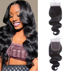 5x5 Real HD Lace Closure Body Wave Human Hair 0.10mm Ultra-thin Invisible HD Lace