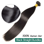 16A Straight Human Hair  Bundles (Single Bundle/100g per)