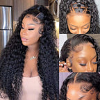 13x4 HD LaceDeep Wave Lace Front Wigs for Black Women
