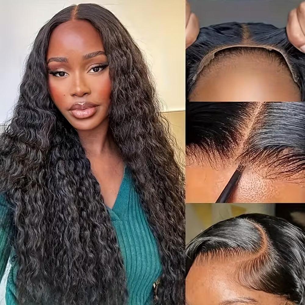 13x4 HD LaceDeep Wave Lace Front Wigs for Black Women