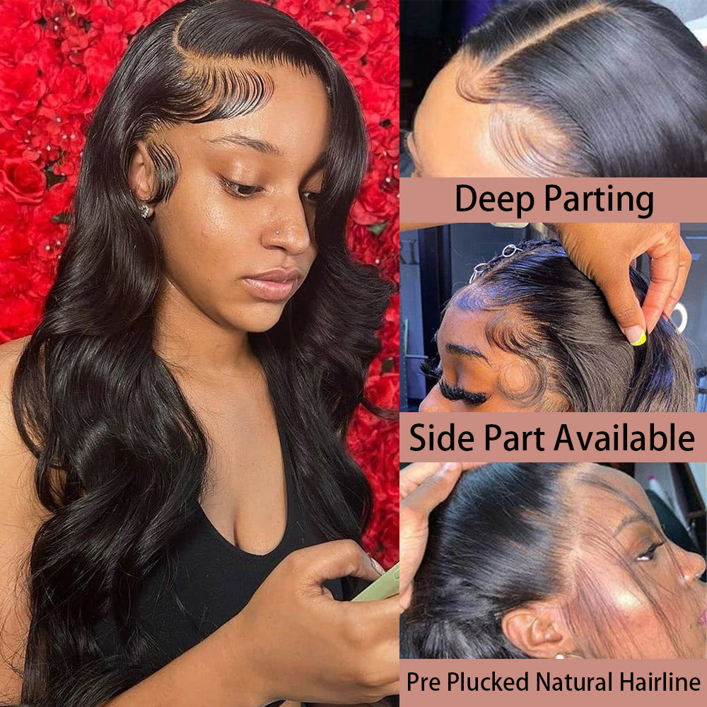 Body Wave Hair 3 Bundles with Lace Closure