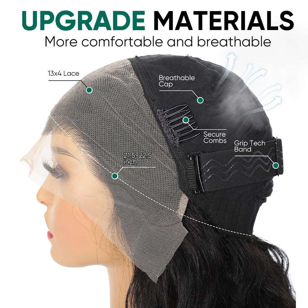 13x4 HD LaceDeep Wave Lace Front Wigs for Black Women