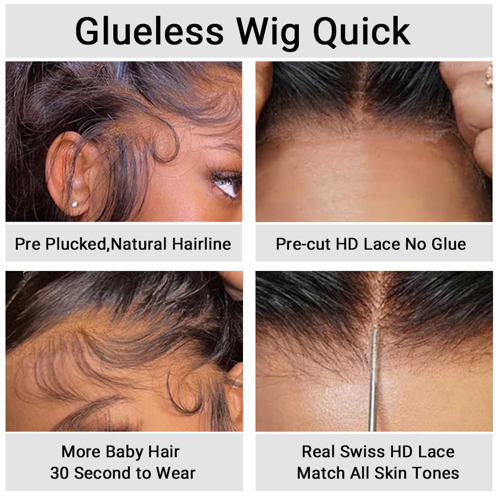 13x4 Swiss HD Skinlike Lace Front Wig Body Wave