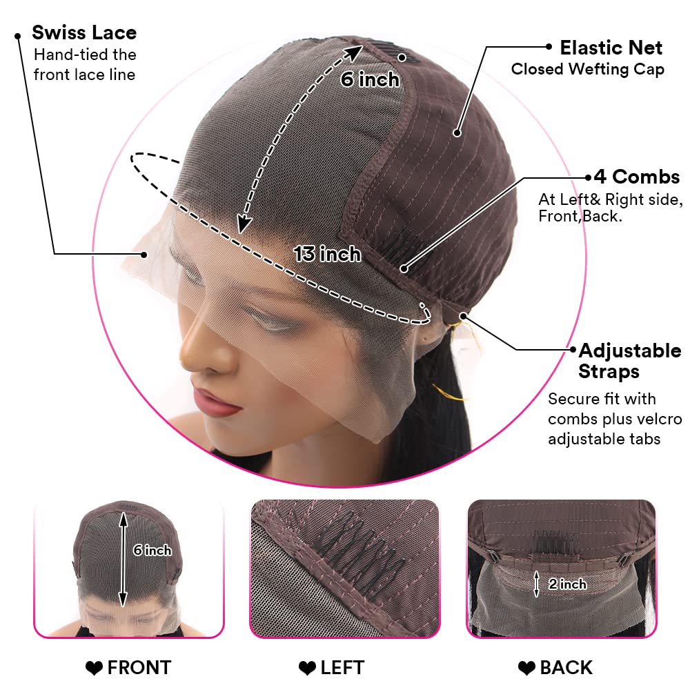 Body Wave Hair 3 Bundles with Lace Closure