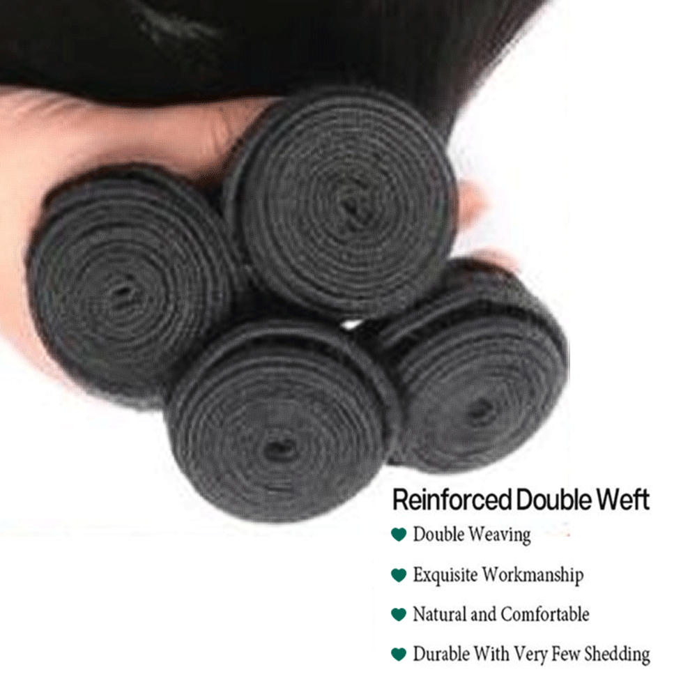 16A Straight Human Hair  Bundles (Single Bundle/100g per)