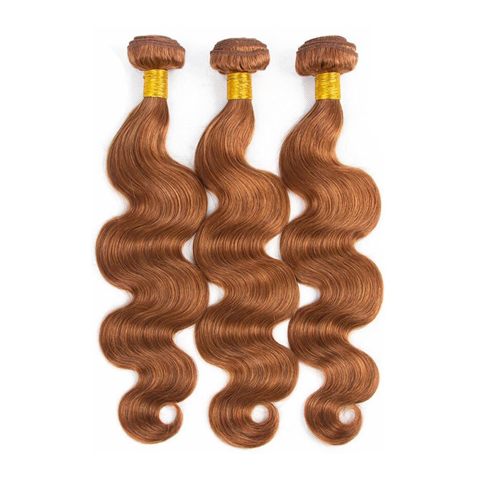 Color 30 Body Wave 3 Bundles For Black Women