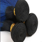 Body Wave T1B Blue 3 Bundles For Black Women