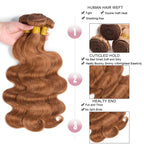 Color 30 Body Wave 3 Bundles For Black Women
