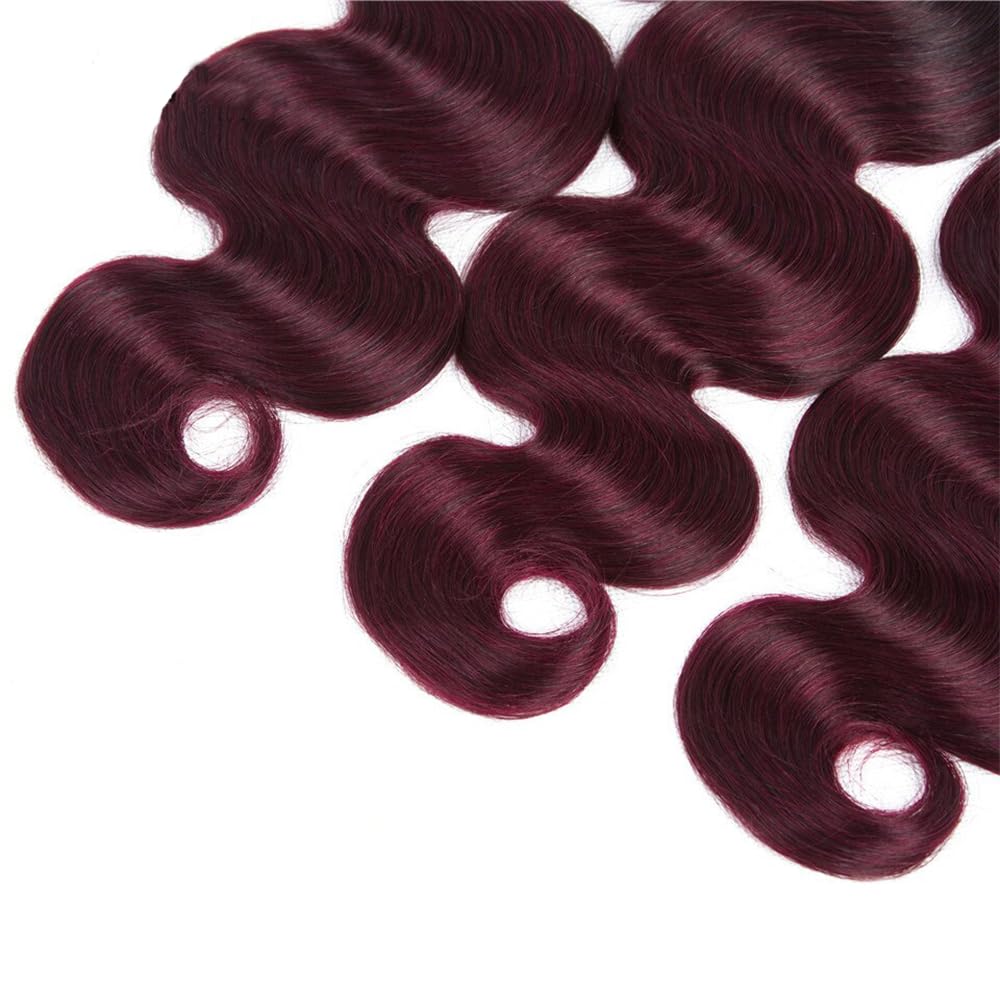 Body Wave 99J 3 Bundles For Black Women