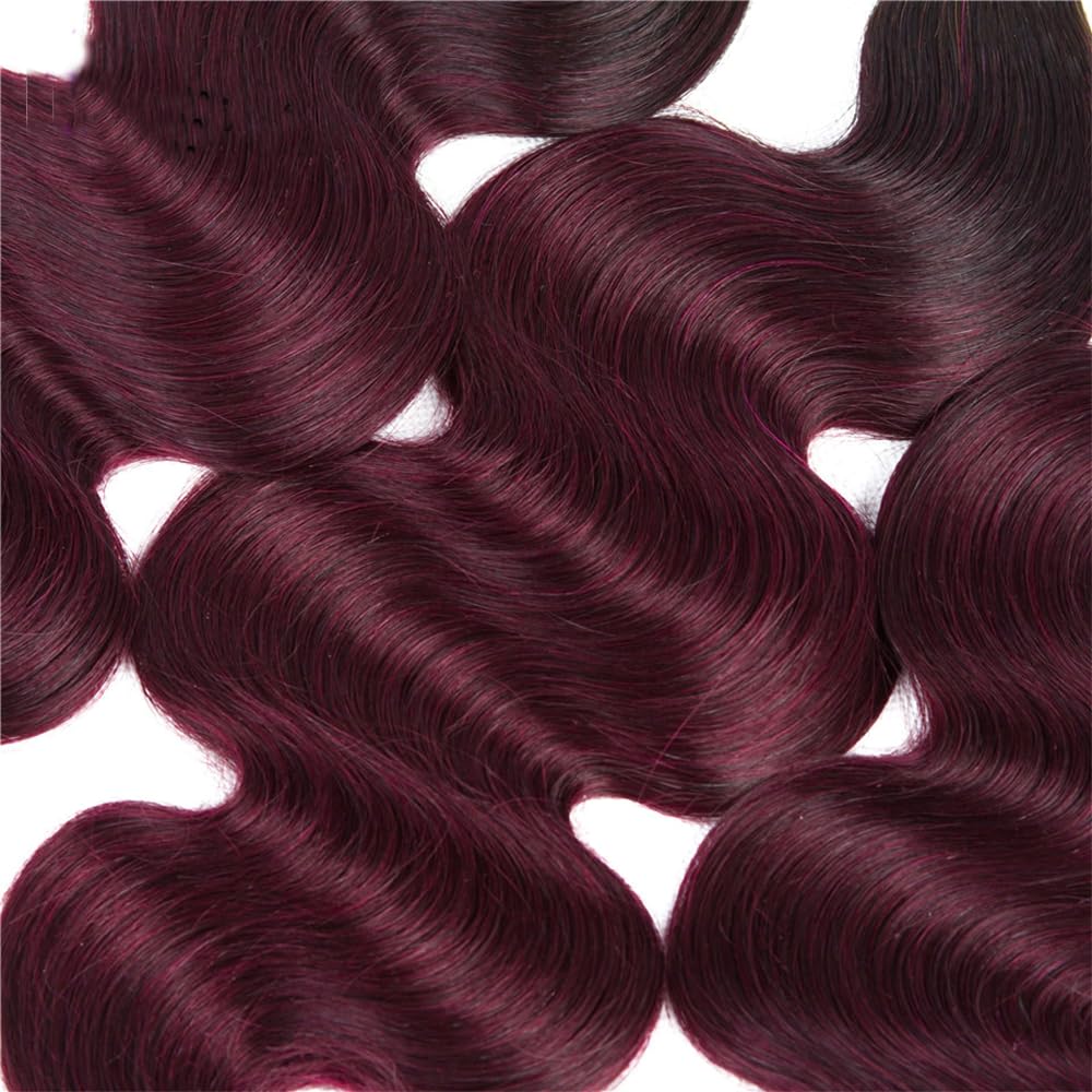 Body Wave 99J 3 Bundles For Black Women