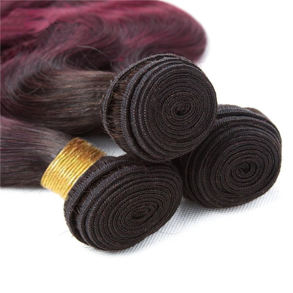 Body Wave 99J 3 Bundles For Black Women