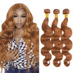 Color 30 Body Wave 3 Bundles For Black Women