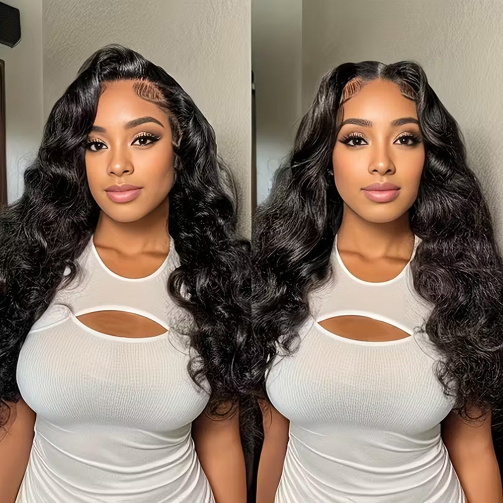 13x4 Swiss HD Skinlike Lace Front Wig Body Wave