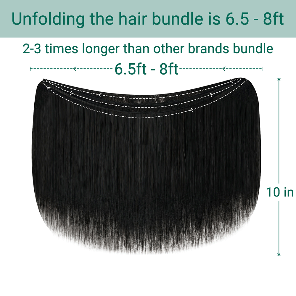 16A Straight Human Hair  Bundles (Single Bundle/100g per)