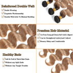 Body Wave Ombre Color 3 Bundles For Black Women