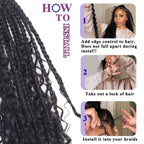 Deep Wave Natural Color 3 Human Braiding Hair  For Black Women