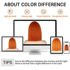 ginger bob wig human hair 13x4 HD Lace Front Wigs orange glueless wigs for women Straight Short Bob Lace Front Wigs Pre Plucked with Baby Hair