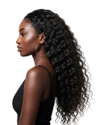 HD Lace Frontal Wigs Deep Wave Human Hair