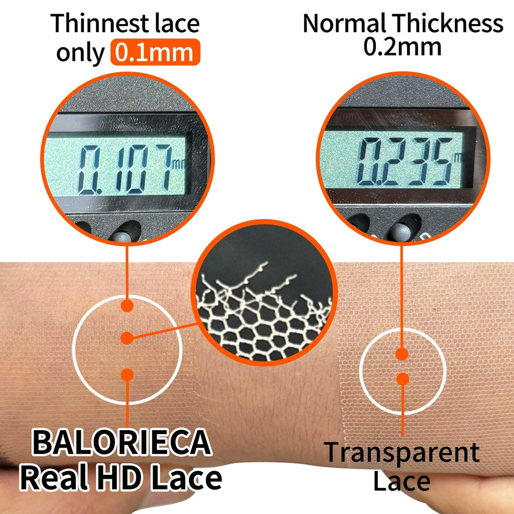 5x5 HD Lace Closure Body Wave Brazilian Virgin Hair Pre-Plucked