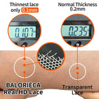 5x5 HD Lace Closure Body Wave Brazilian Virgin Hair Pre-Plucked