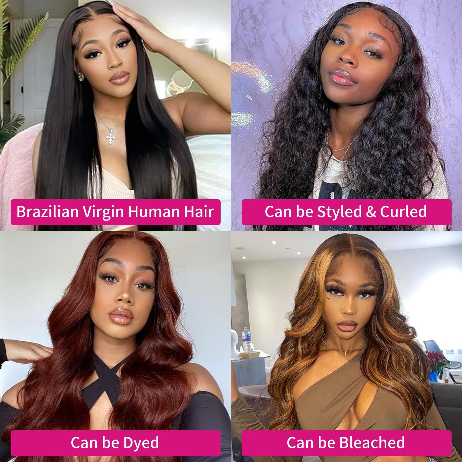 16A Straight Human Hair 100g per Bundles (Single Bundle)