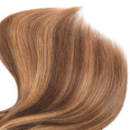 Ombre Highlight Straight 3 Bundles with Lace Closure