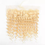 613 Deep Wave Bundles Blonde Human Hair Bundles Deep Wave 10A Brazilian Loose Deep Wave 3 Bundles