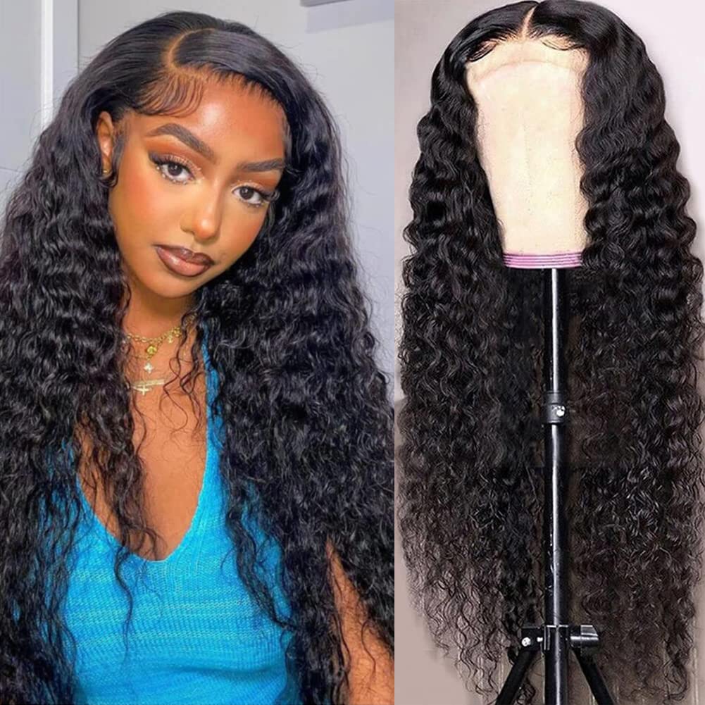 13x4 HD LaceDeep Wave Lace Front Wigs for Black Women